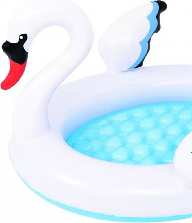 PISCINA GONFIABILE PER BAMBINI FORMA CIGNO 108X95X65CM GIARDINO DIVERTIMENTO 016147 in Canotti e gonfiabili galleggianti Trade Shop italia - Napoli, commercioVirtuoso.it