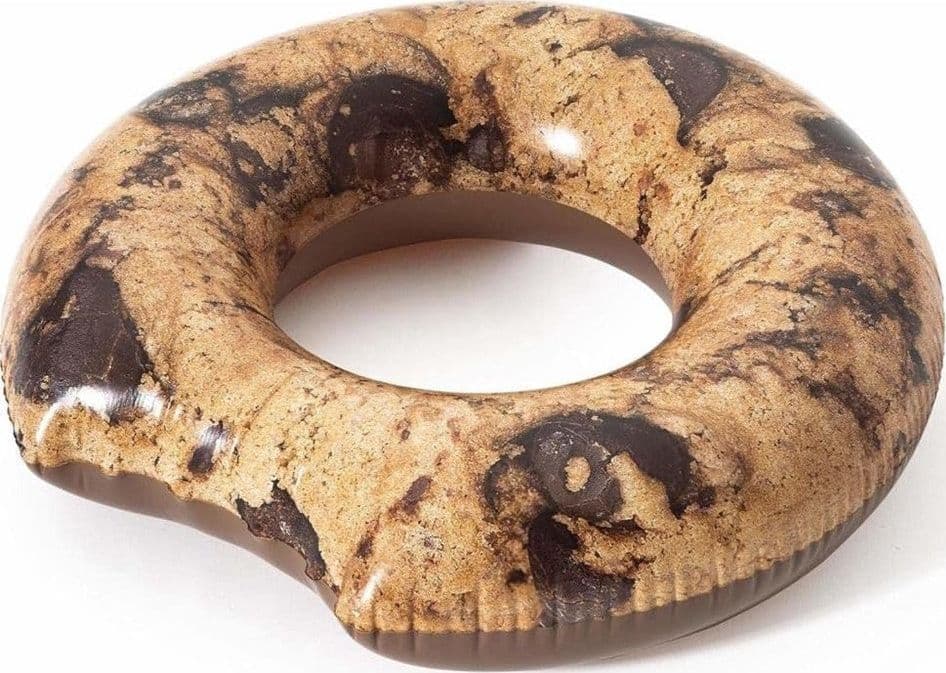 SALVAGENTE CIAMBELLA GRAFICA BISCOTTO COOKIE GALLEGGIANTE GONFIABILE 107 CM 016163 in Salvagenti Trade Shop italia - Napoli, commercioVirtuoso.it
