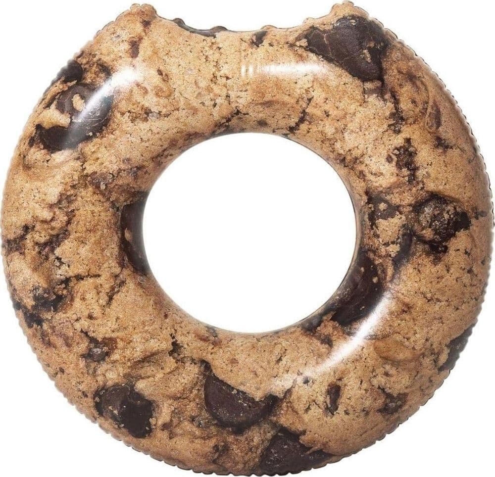 SALVAGENTE CIAMBELLA GRAFICA BISCOTTO COOKIE GALLEGGIANTE GONFIABILE 107 CM 016163 in Salvagenti Trade Shop italia - Napoli, commercioVirtuoso.it