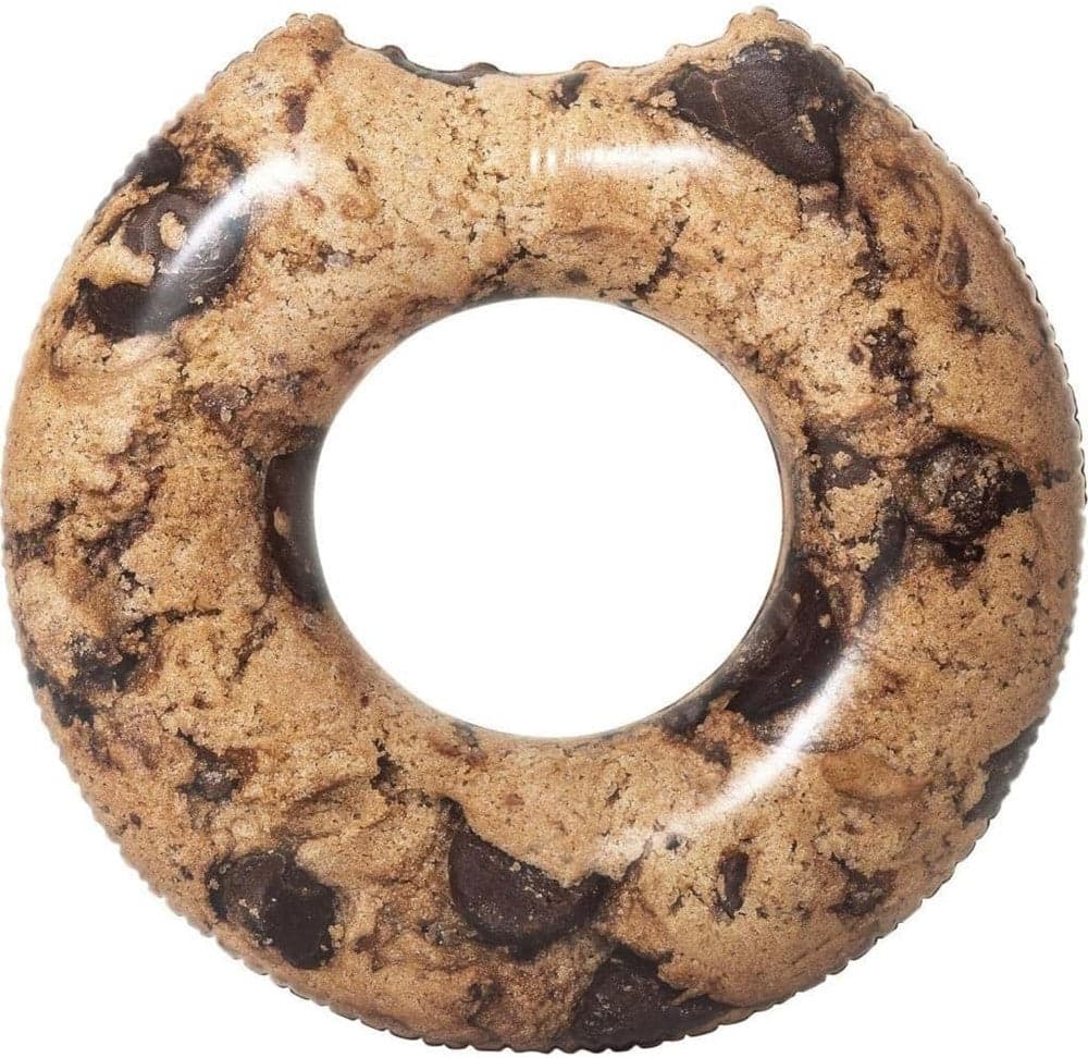 SALVAGENTE CIAMBELLA GRAFICA BISCOTTO COOKIE GALLEGGIANTE GONFIABILE 107 CM 016163 in Salvagenti Trade Shop italia - Napoli, commercioVirtuoso.it