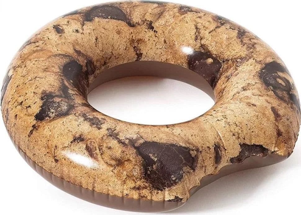 SALVAGENTE CIAMBELLA GRAFICA BISCOTTO COOKIE GALLEGGIANTE GONFIABILE 107 CM 016163 in Salvagenti Trade Shop italia - Napoli, commercioVirtuoso.it