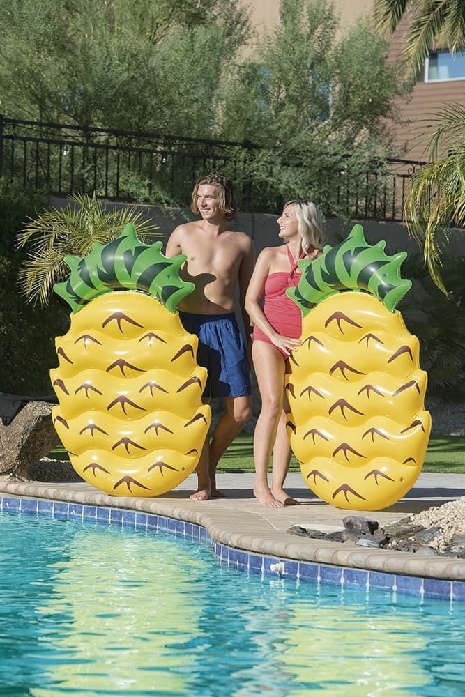 MATERASSO GONFIABILE MARE DESIGN FRUTTA ASSORTITA ANANAS FRAGOLA ANGURIA LIME 016127 in Canotti e gonfiabili galleggianti Trade Shop italia - Napoli, commercioVirtuoso.it