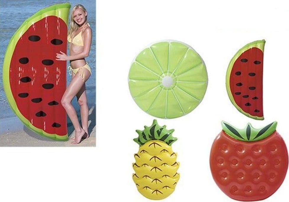 MATERASSO GONFIABILE MARE DESIGN FRUTTA ASSORTITA ANANAS FRAGOLA ANGURIA LIME 016127 in Canotti e gonfiabili galleggianti Trade Shop italia - Napoli, commercioVirtuoso.it