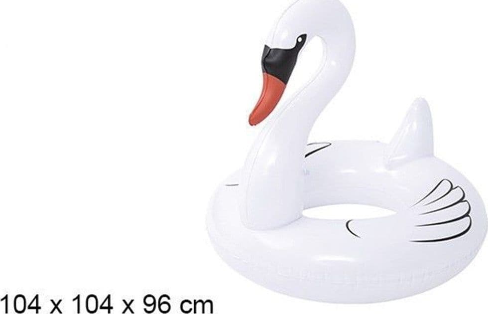 SALVAGENTE GONFIABILE A FORMA DI CIGNO BIANCO GALLEGGIANTE MARE 104X104X96CM 016149 in Canotti e gonfiabili galleggianti Trade Shop italia - Napoli, commercioVirtuoso.it