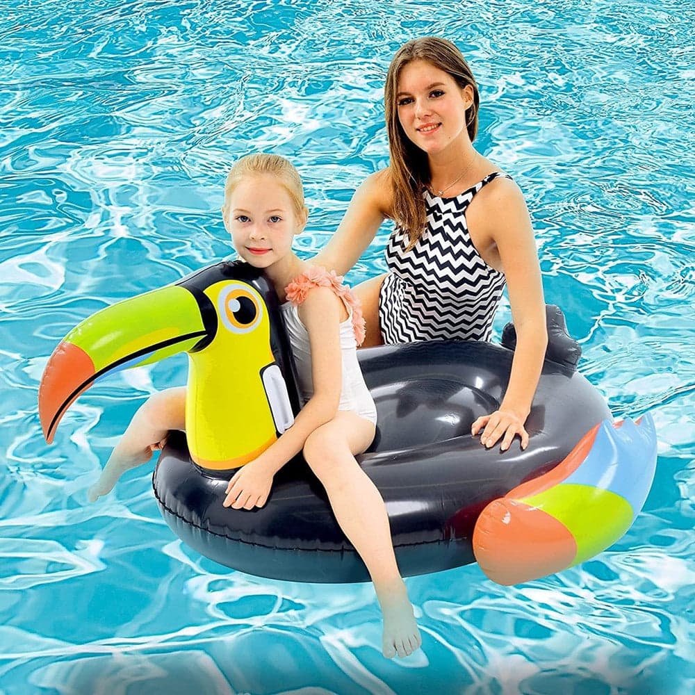 GONFIABILE FORMA DI TUCANO MATERASSO GALLEGGIANTE PISCINA SPIAGGIA 128X104X60CM 016142 in Canotti e gonfiabili galleggianti Trade Shop italia - Napoli, commercioVirtuoso.it