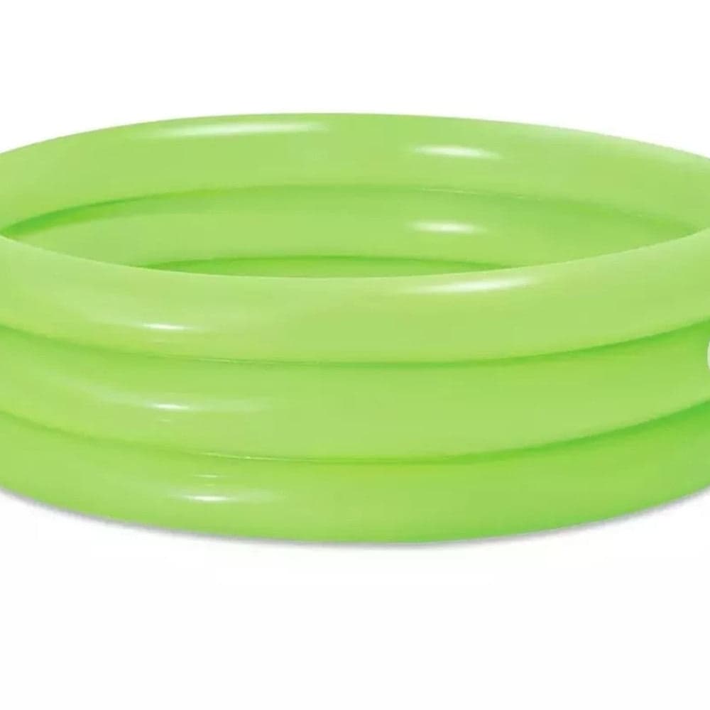 PISCINA GONFIABILE VERDE A 3 ANELLI PER BAMBINI ROTONDA 91 X 23 CM GIARDINO 017550 in Piscinette per bambini Trade Shop italia - Napoli, commercioVirtuoso.it