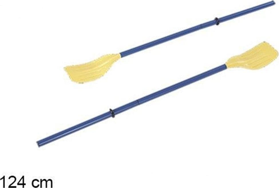 COPPIA REMI DI PLASTICA PAGAIA PER BARCA CANOA CANOTTAGGIO KAYAING 124 CM 017539 in Pagaie Trade Shop italia - Napoli, commercioVirtuoso.it