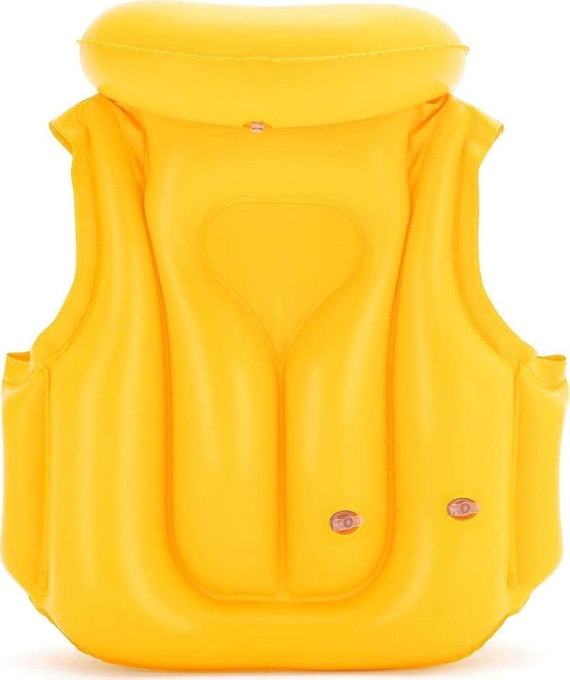 GIUBBOTTO DA NUOTO GONFIABILE PER BAMBINI PICCOLI GALLEGGIAMENTO 51X46CM GIALLO 019948 in Giubbotti salvagente Trade Shop italia - Napoli, commercioVirtuoso.it