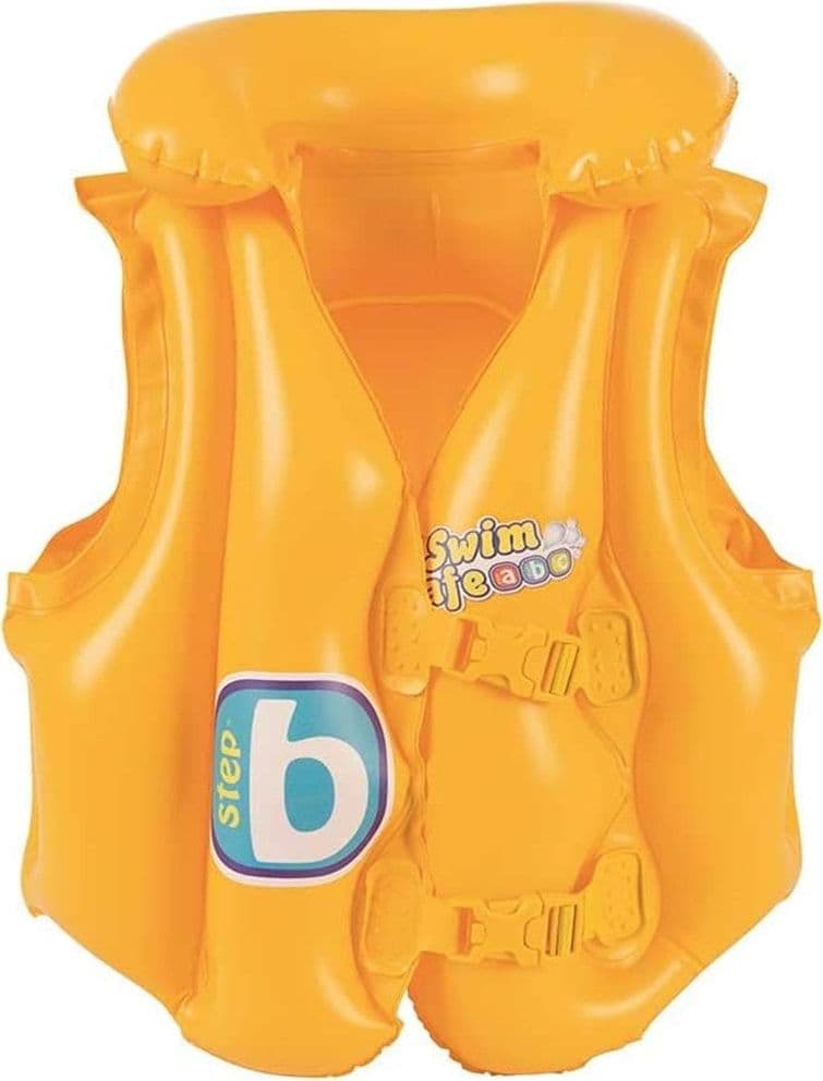 GIUBBOTTO DA NUOTO GONFIABILE PER BAMBINI PICCOLI GALLEGGIAMENTO 51X46CM GIALLO 019948 in Giubbotti salvagente Trade Shop italia - Napoli, commercioVirtuoso.it