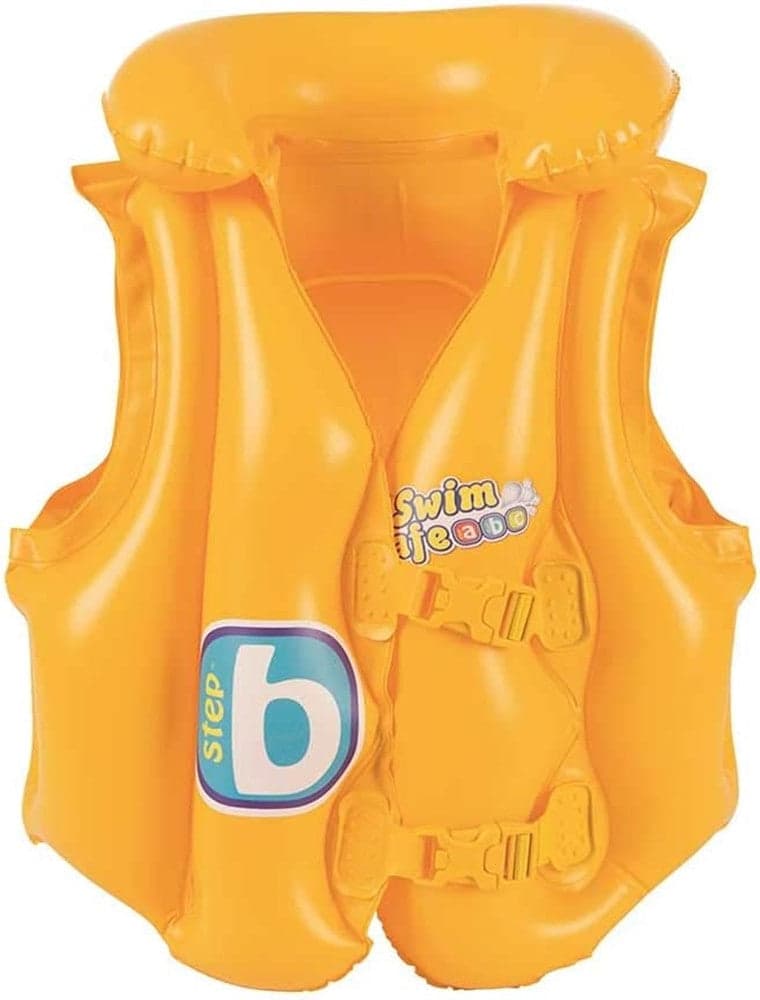 GIUBBOTTO DA NUOTO GONFIABILE PER BAMBINI PICCOLI GALLEGGIAMENTO 51X46CM GIALLO 019948 in Giubbotti salvagente Trade Shop italia - Napoli, commercioVirtuoso.it