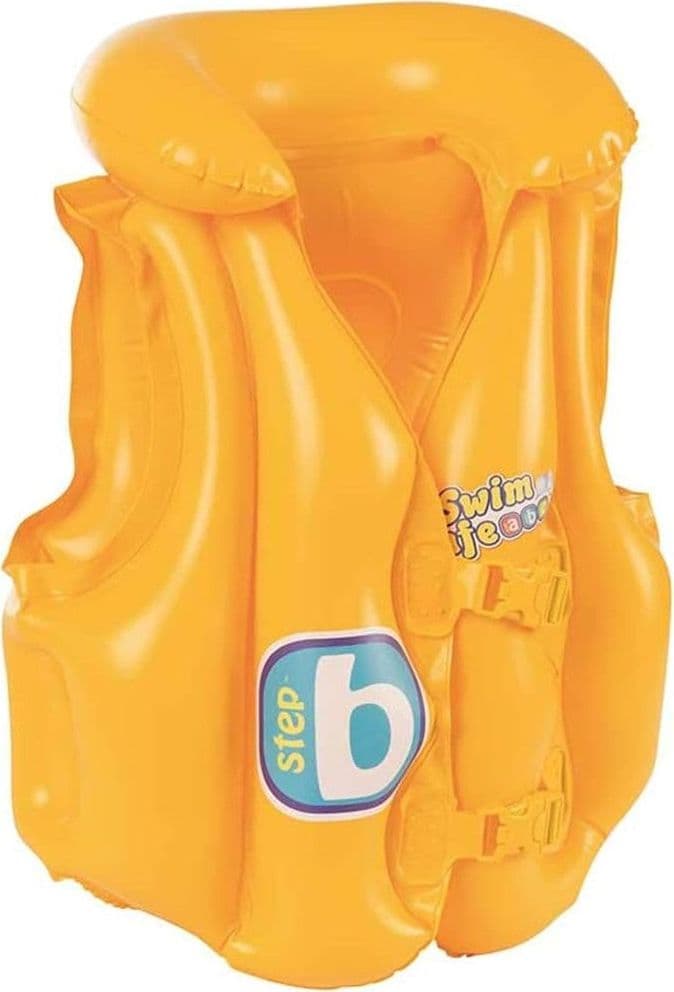 GIUBBOTTO DA NUOTO GONFIABILE PER BAMBINI PICCOLI GALLEGGIAMENTO 51X46CM GIALLO 019948 in Giubbotti salvagente Trade Shop italia - Napoli, commercioVirtuoso.it