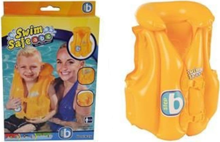 GIUBBOTTO DA NUOTO GONFIABILE PER BAMBINI PICCOLI GALLEGGIAMENTO 51X46CM GIALLO 019948 in Giubbotti salvagente Trade Shop italia - Napoli, commercioVirtuoso.it