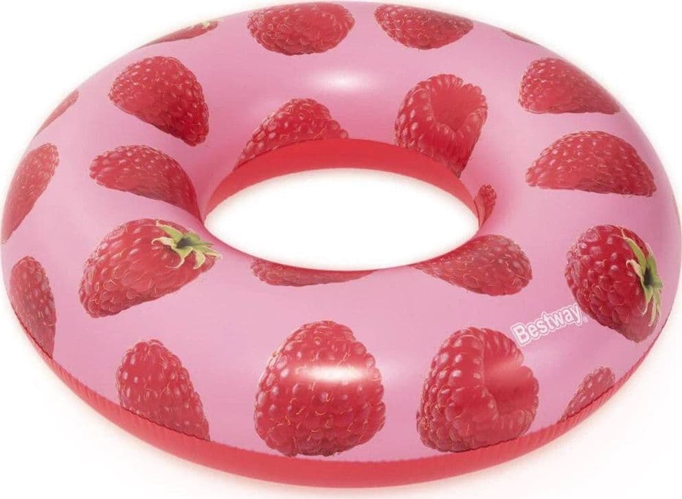 SALVAGENTE CIAMBELLA GONFIABILE PISCINA PER ADULTO AL LAMPONE PROFUMATO Ø119CM 019975 in Salvagenti Trade Shop italia - Napoli, commercioVirtuoso.it