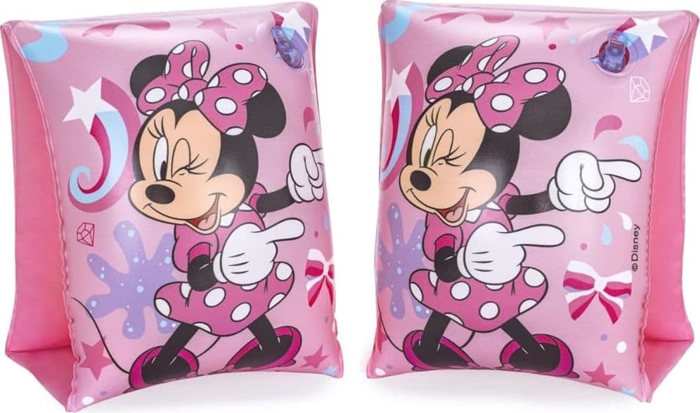 BRACCIOLI GONFIABILI MINNIE VALVOLE SICUREZZA ACCESSORI MARE PISCINA 23X15CM 019968 in Braccioli Trade Shop italia - Napoli, commercioVirtuoso.it