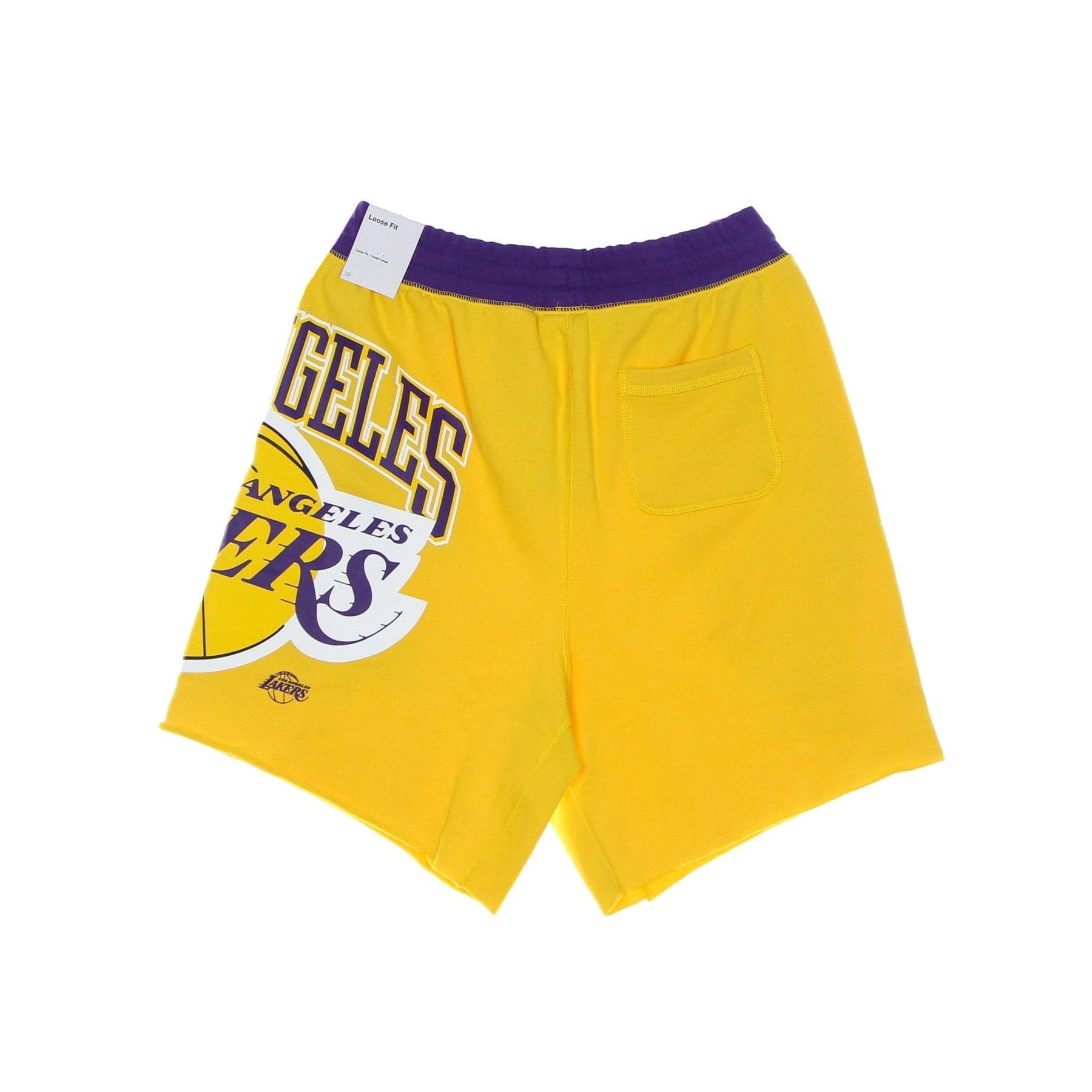 NIKE NBA Pantalone Corto Tuta Uomo Nba Short Fleece Courtside 75 Loslak Amarillo/field Purple/white/field Purple da uomo in Pantaloncini Drestige - Casamassima, commercioVirtuoso.it