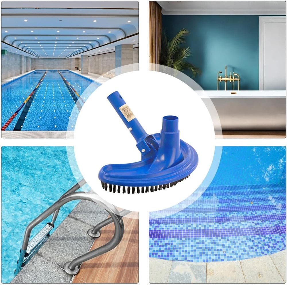 TESTINA PER ASPIRAZIONE SPAZZOLA ASPIRATORE FLESSIBILE PER PISCINA 26X10X24CM 017052 in Modulo testa aspiratore Trade Shop italia - Napoli, commercioVirtuoso.it