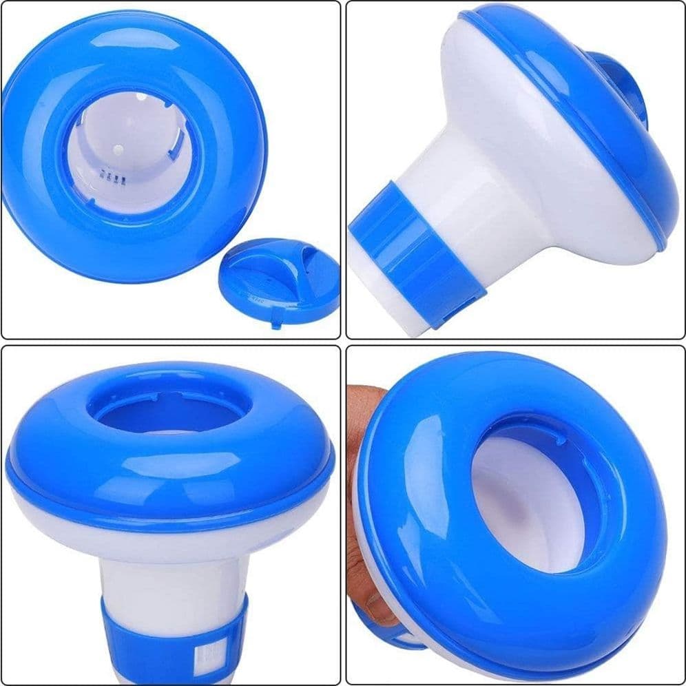DISTRIBUTORE GALLEGGIANTE DI CLORO PULITORE PER PISCINA VASCHE IDROMASSAGGIO 017051 in Dosatori Trade Shop italia - Napoli, commercioVirtuoso.it