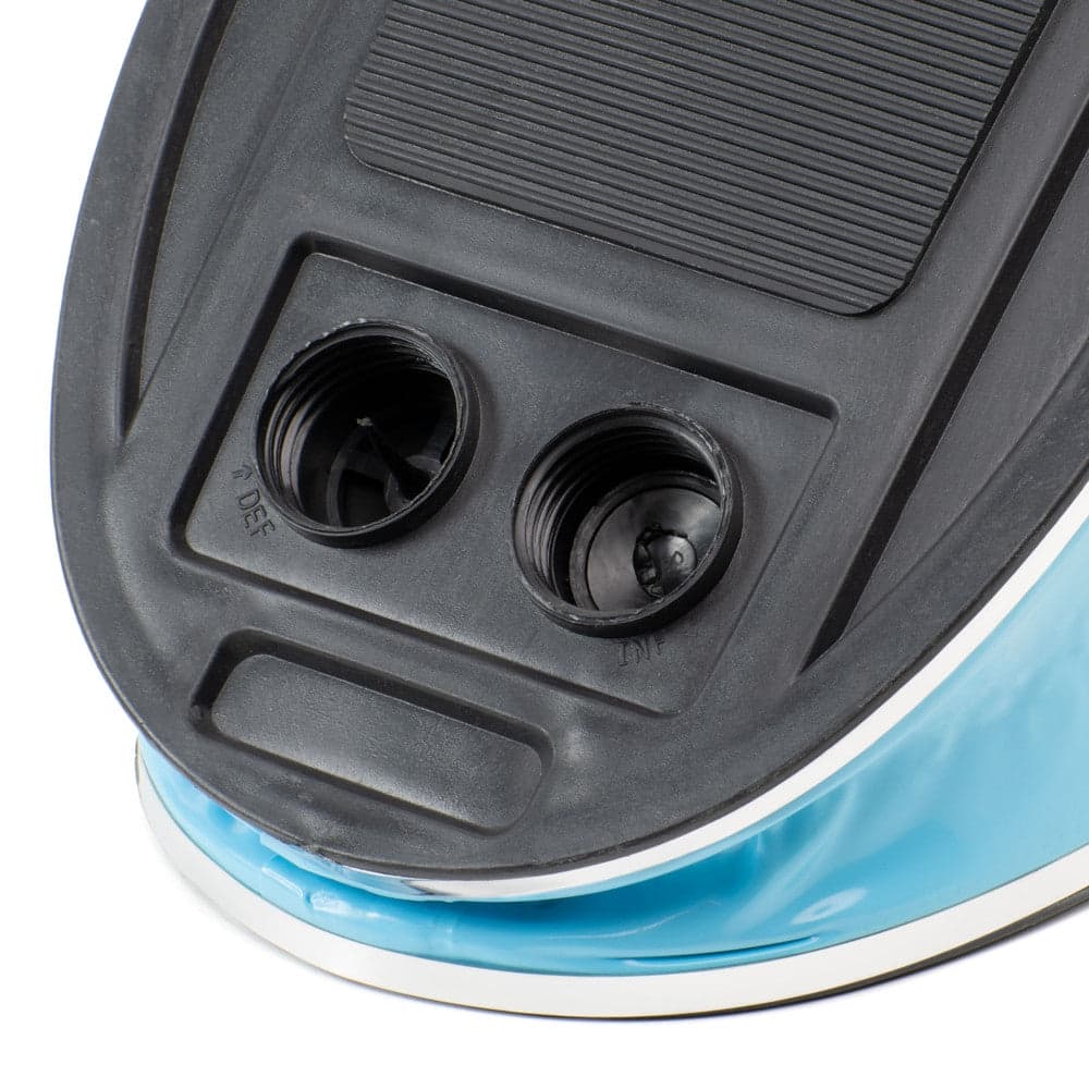 POMPA A PEDALE BLU 3LT GONFIATORE PORTATILE PIEDI GONFIABILE A SOFFIETTO 23X17CM 016999 in Pompe elettriche Trade Shop italia - Napoli, commercioVirtuoso.it