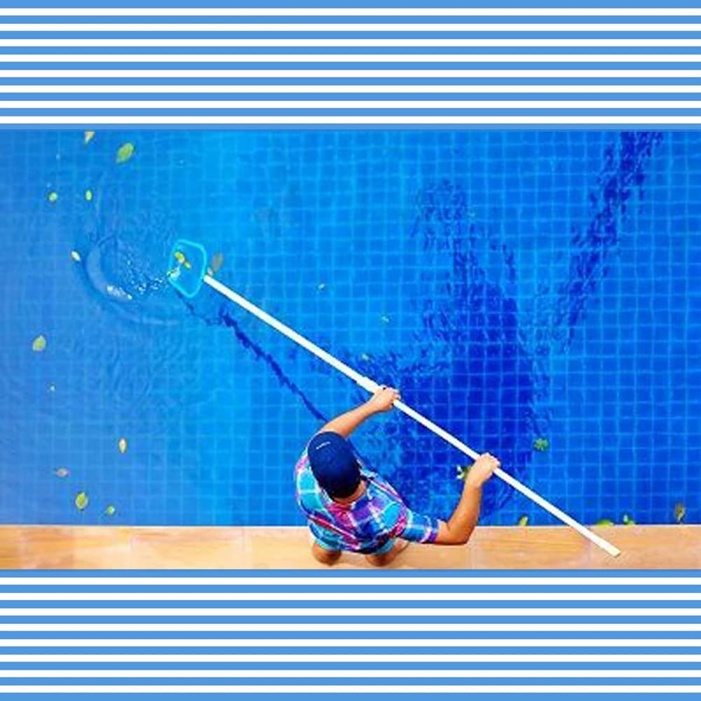 RETINO PER PULIZIA FOGLIE SPORCO DALLA PISCINA TELAIO A RETE RESISTENTE 32X31CM 016138 in Rastrelli Trade Shop italia - Napoli, commercioVirtuoso.it