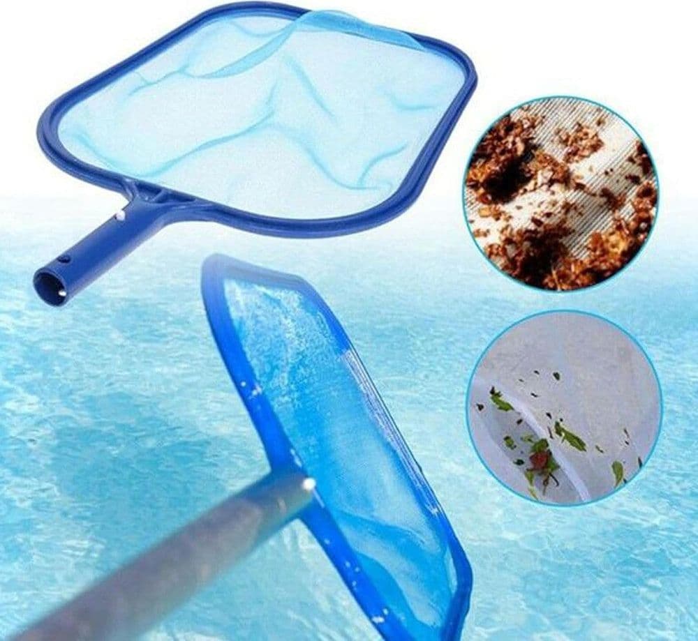 RETINO PER PULIZIA FOGLIE SPORCO DALLA PISCINA TELAIO A RETE RESISTENTE 32X31CM 016138 in Rastrelli Trade Shop italia - Napoli, commercioVirtuoso.it