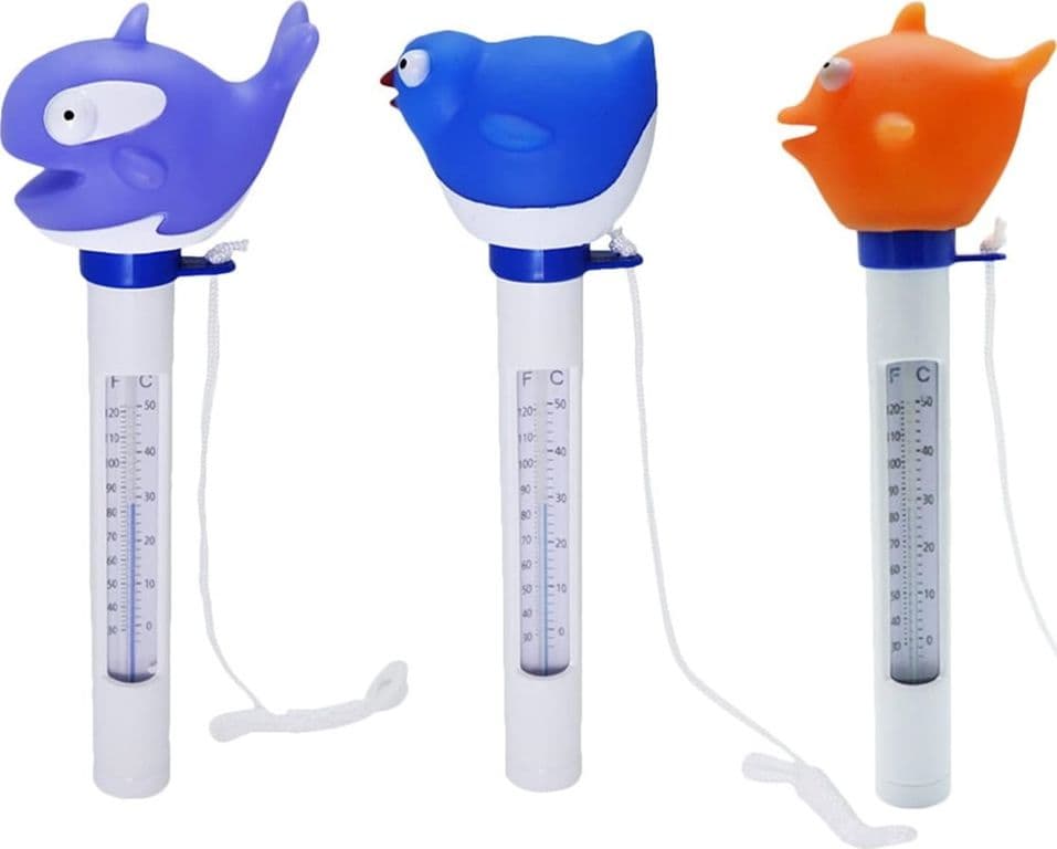 TERMOMETRO PER PISCINA VASCA BAMBINI ANIMALETTO GALLEGGIANTE CON CORDINO 21CM 016989 in Termometri Trade Shop italia - Napoli, commercioVirtuoso.it