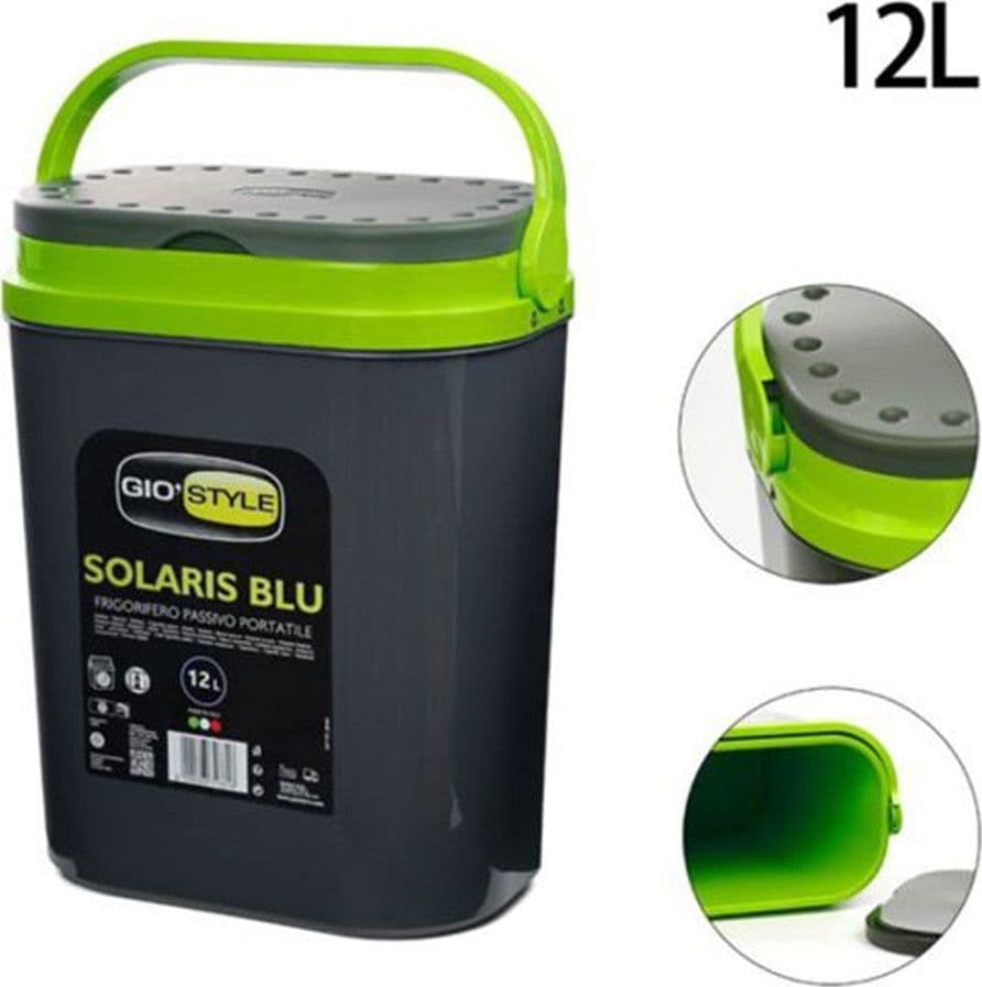 FRIGO FRIGORIFERO PASSIVO PORTATILE SOLARIS TERMICO DA 12 LT 29,5X19,5X37,5CM VIAGGIO in Frigoriferi Trade Shop italia - Napoli, commercioVirtuoso.it