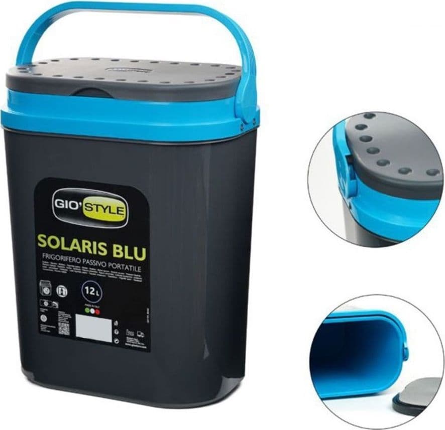 FRIGO FRIGORIFERO PASSIVO PORTATILE SOLARIS TERMICO DA 12 LT 29,5X19,5X37,5CM VIAGGIO in Frigoriferi Trade Shop italia - Napoli, commercioVirtuoso.it