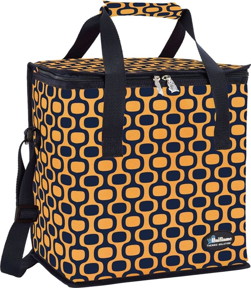 BORSA TERMICA FRIGO FANTASY GEO 22LT 025193 CON TRACOLLA MANICI PER PICNIC ESCURSIONI - 2