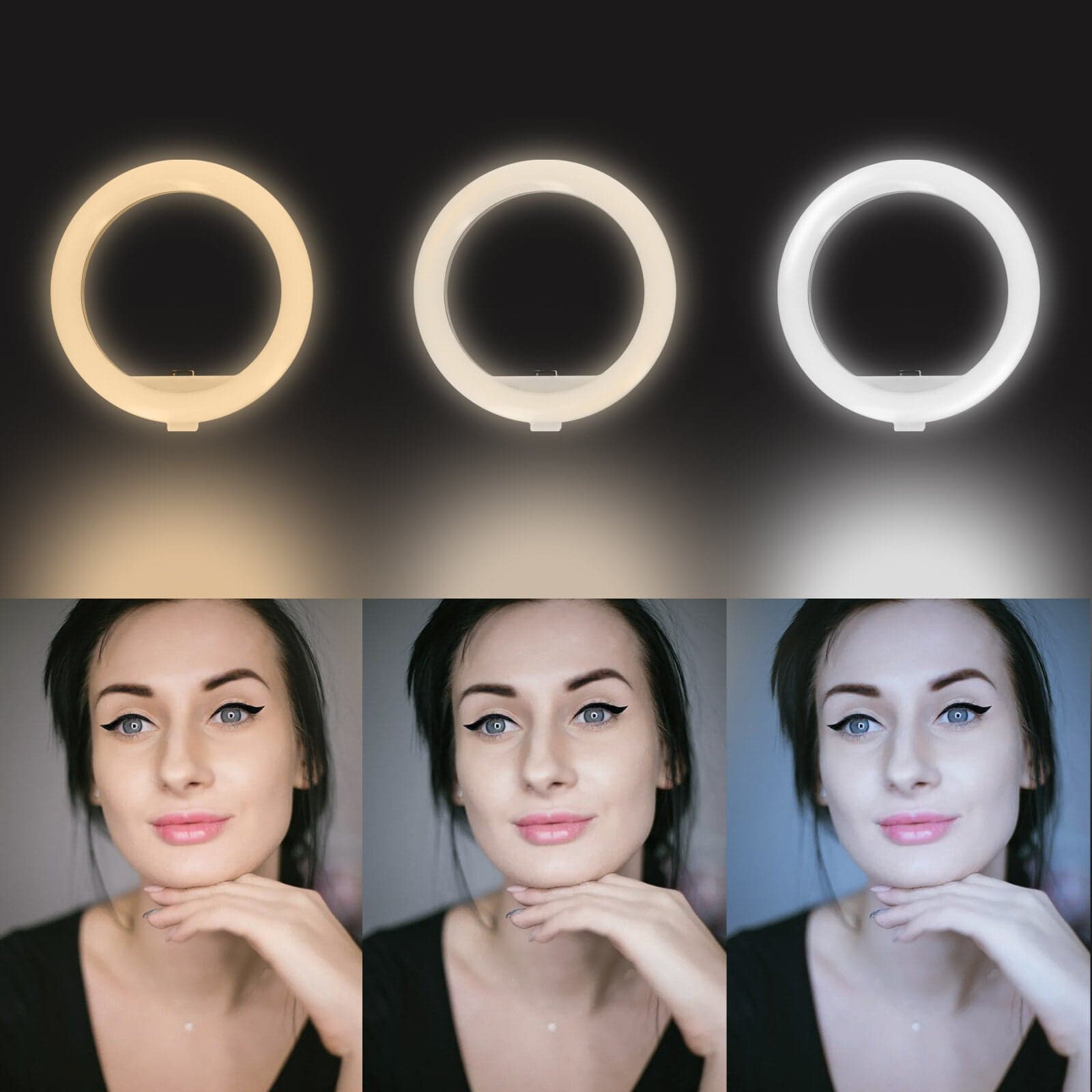 LAMPADA LED DA 6 POLLICI + STICK CON SUPPORTO TELEFONO CELLULARE BLUETOOTH 4.0 in Flash Macro Ring Light Trade Shop italia - Napoli, commercioVirtuoso.it