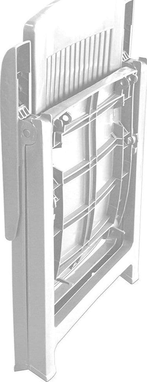 SEDIA PIEGHEVOLE POLTRONA BIANCA ARREDO ESTERNO DA GIARDINO 60X61X109H CM 851016 in Sedie per tavolo da giardino Trade Shop italia - Napoli, commercioVirtuoso.it