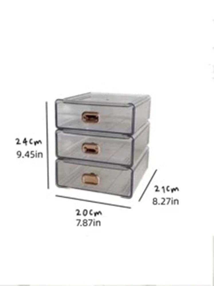 ORGANIZER PORTA TRUCCHI DA SCRIVANIA IN ACRILICO TRASPARENTE CON CASSETTI IMPILABILE in Contenitori per cosmetici Trade Shop italia - Napoli, commercioVirtuoso.it