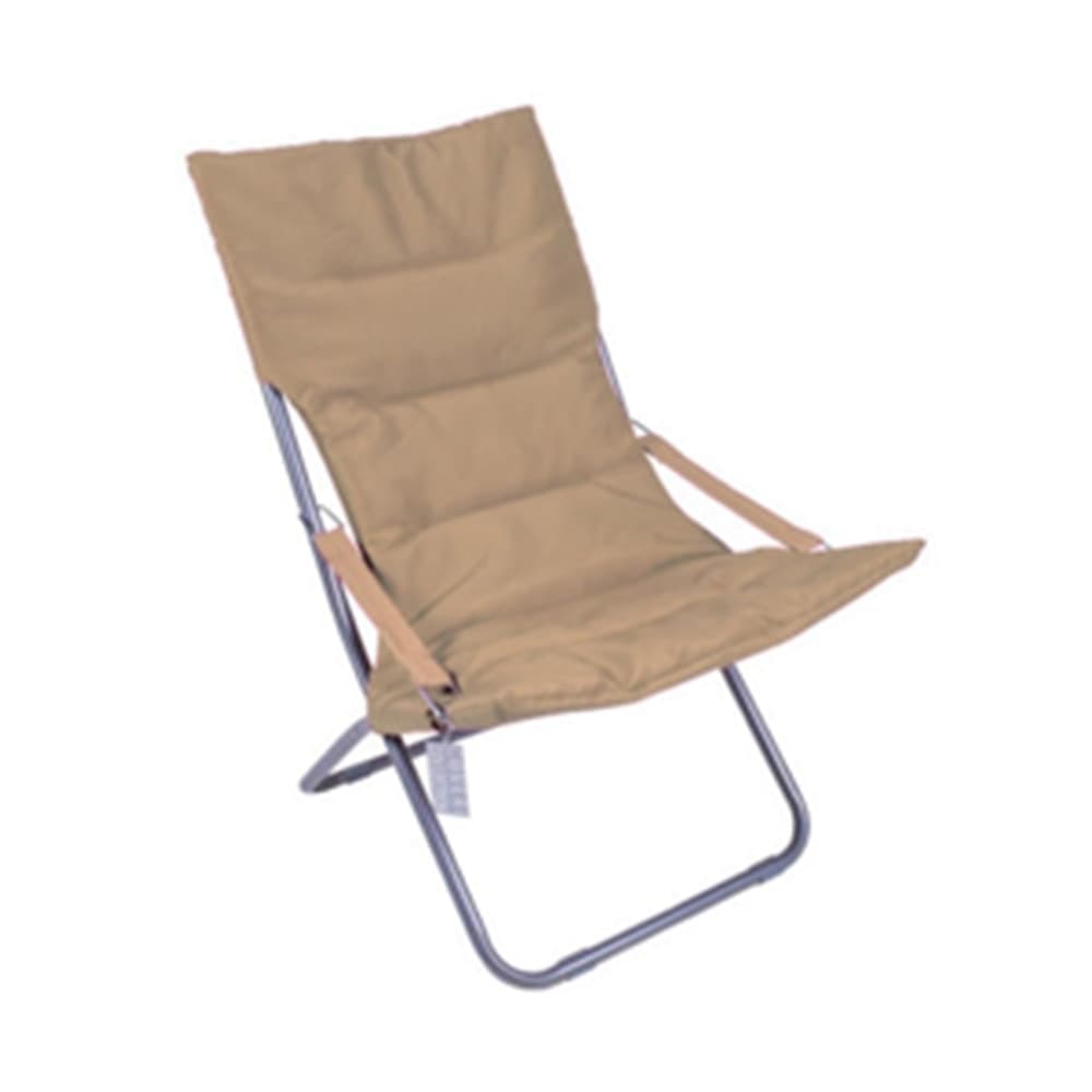 SPIAGGINA SEDIA CANAPONE IN ACCIAIO TESSUTO IMBOTTITO PIEGHEVOLE RELAX MARRONE 3994190 in Lettini Trade Shop italia - Napoli, commercioVirtuoso.it