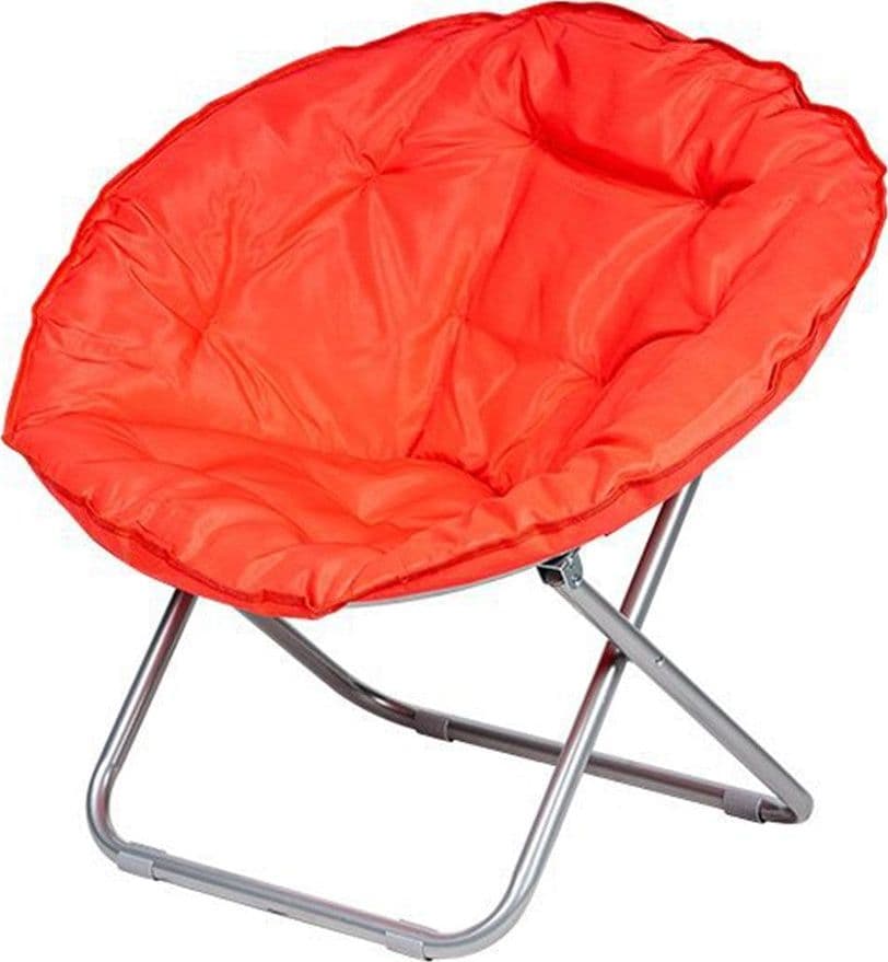 POLTRONA SEDIA RELAX MORBIDA IMBOTTITA MOON PIEGHEVOLE ARREDO DA GIARDINO 80X70X80CM in Poltrone reclinabili Trade Shop italia - Napoli, commercioVirtuoso.it