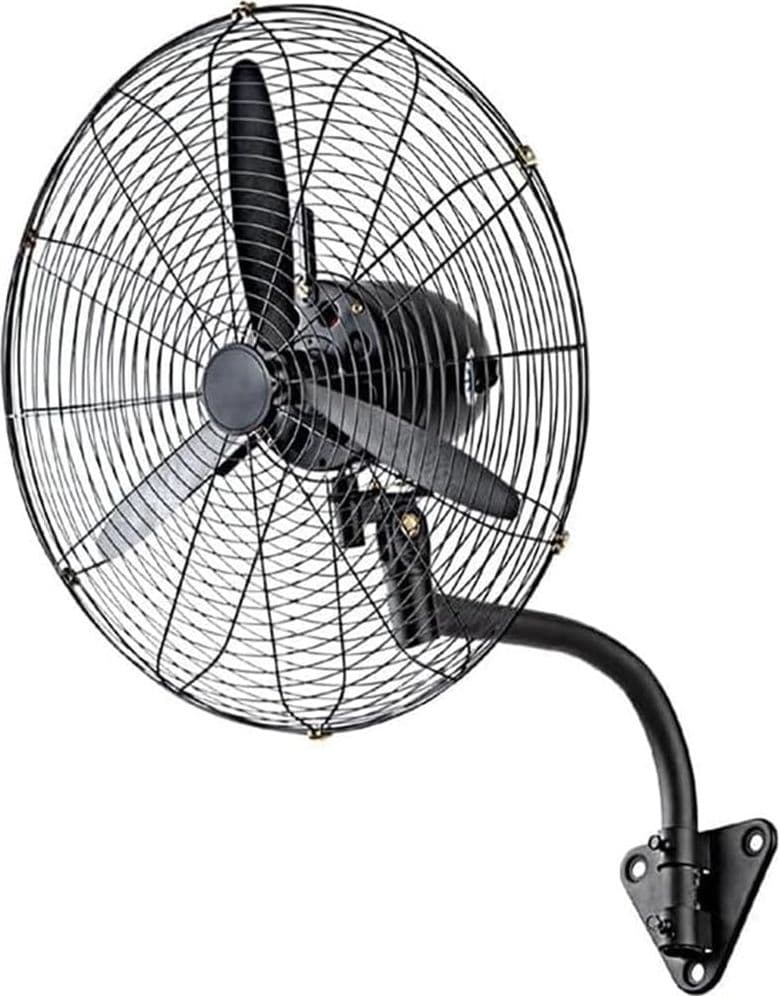 VENTILATORE DA PARETE INDUSTRIALE ⌀66CM 180 WATT CON 3 PALE MONTAGGIO A MURO 6158053 in Ventilatori da soffitto con lampada Trade Shop italia - Napoli, commercioVirtuoso.it