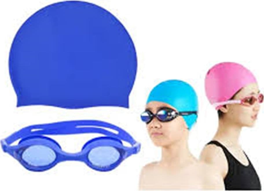 KIT OCCHIALINI DA NUOTO + CUFFIA IN SILICONE DA NUOTO UNISEX PER PISCINA 4 COLORI 618446 in Occhialini Trade Shop italia - Napoli, commercioVirtuoso.it