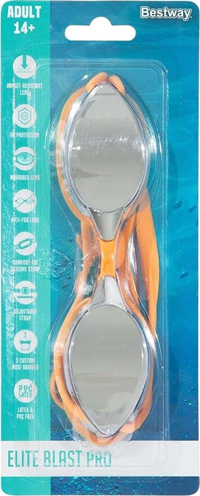 OCCHIALINI DA NUOTO PISCINA A SPECCHIO PROTEZIONE UV OCEAN SWELL 14+ ANNI 3 COLORI 21066 in Occhialini Trade Shop italia - Napoli, commercioVirtuoso.it