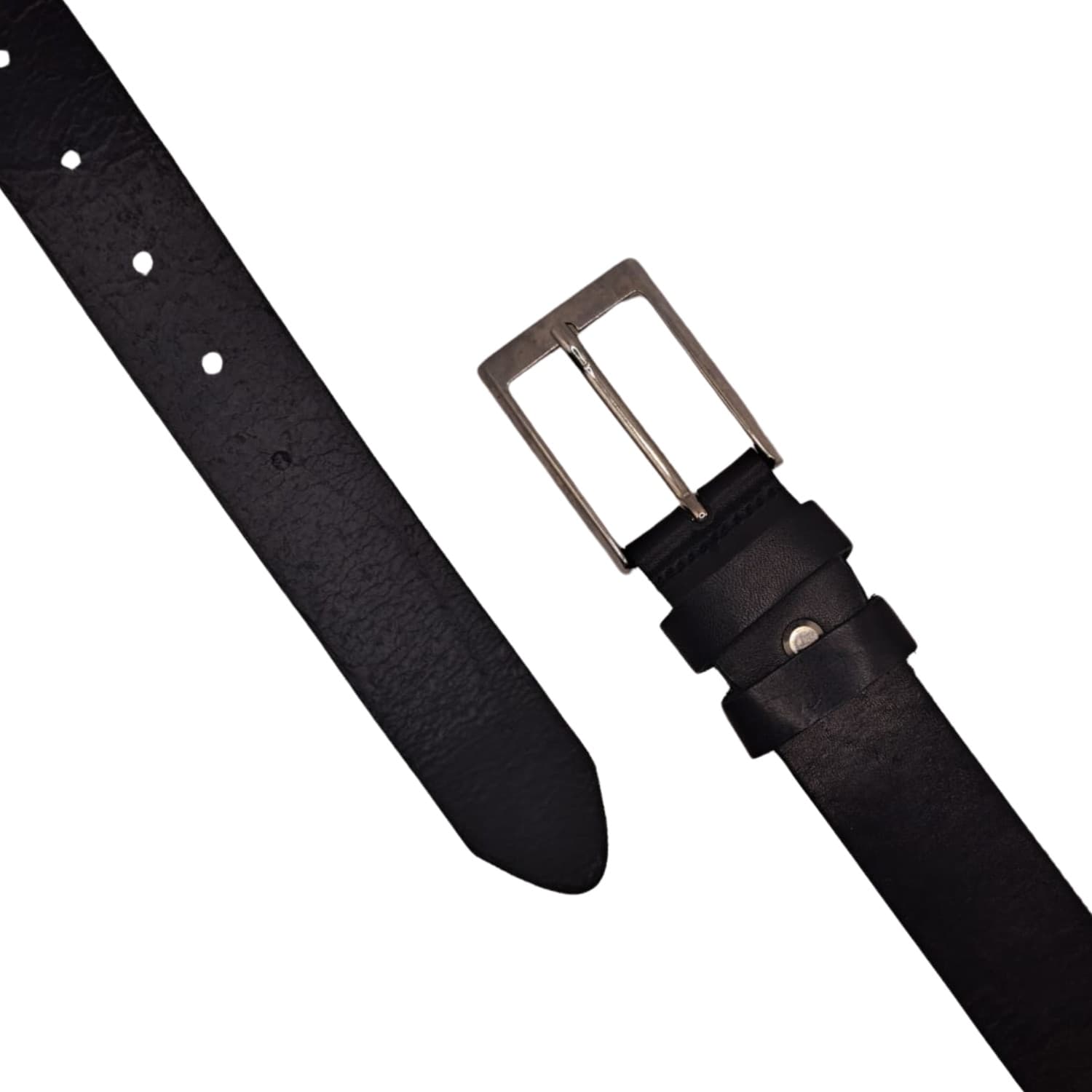 Cintura Nera Vera Pelle Made in Italy 105/120 Spessore 35 EcoPrice® in Cinture Ecoprice.it - Avellino, commercioVirtuoso.it