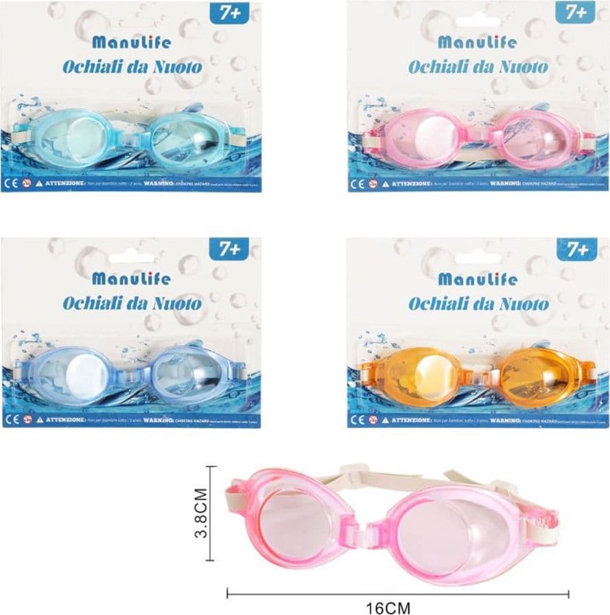 OCCHIALINI DA NUOTO PISCINA IN SILICONE IMPERMEABILE ANTIAPPANNAMENTO 4 COLORI 605420 in Occhialini Trade Shop italia - Napoli, commercioVirtuoso.it