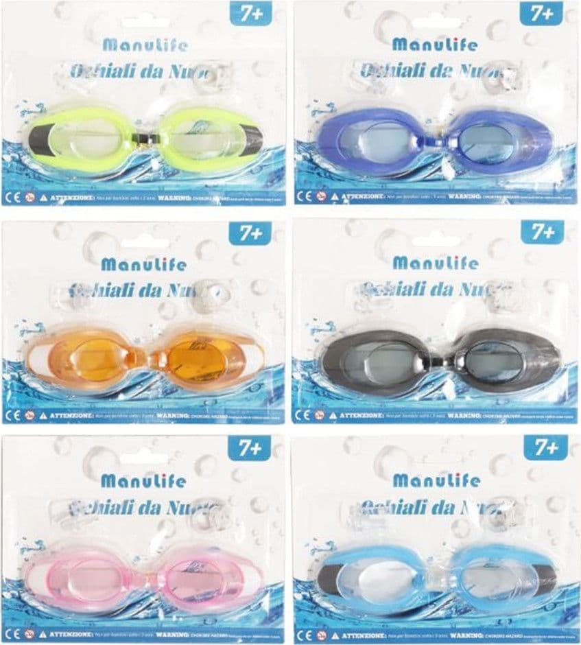 OCCHIALINI NUOTO CON TAPPI PER ORECCHIE NASO PISCINA ANTIAPPANNAMENTO 6 COLORI 605429 in Occhialini Trade Shop italia - Napoli, commercioVirtuoso.it