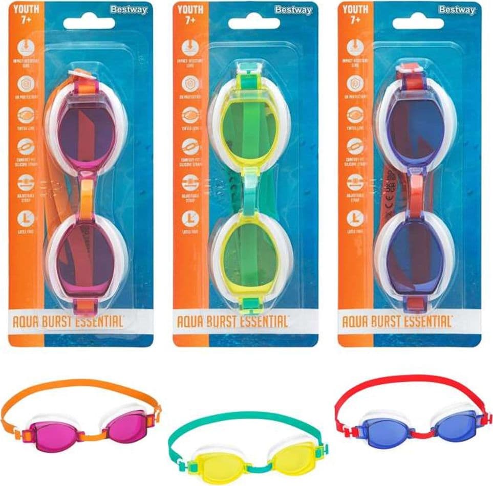 BOX 24 PZ OCCHIALI DA NUOTO PISCINA PER BAMBINI RAGAZZI 7+ ANNI DA 3 COLORI 30217 in Occhialini Trade Shop italia - Napoli, commercioVirtuoso.it