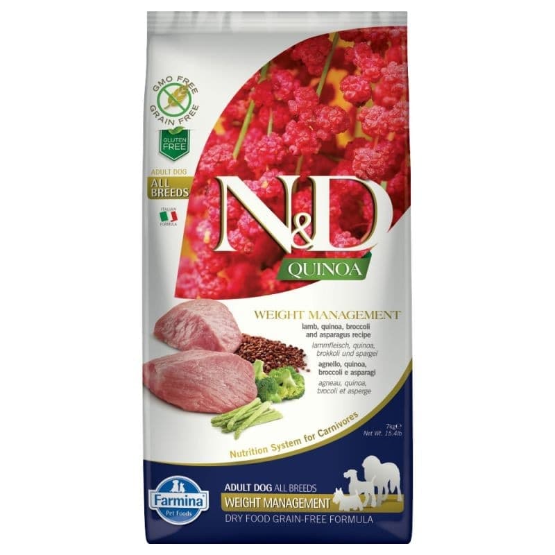 Farmina N&D Quinoa Weight Management mangime secco Cani in Secco 101 Market - Poggibonsi, commercioVirtuoso.it