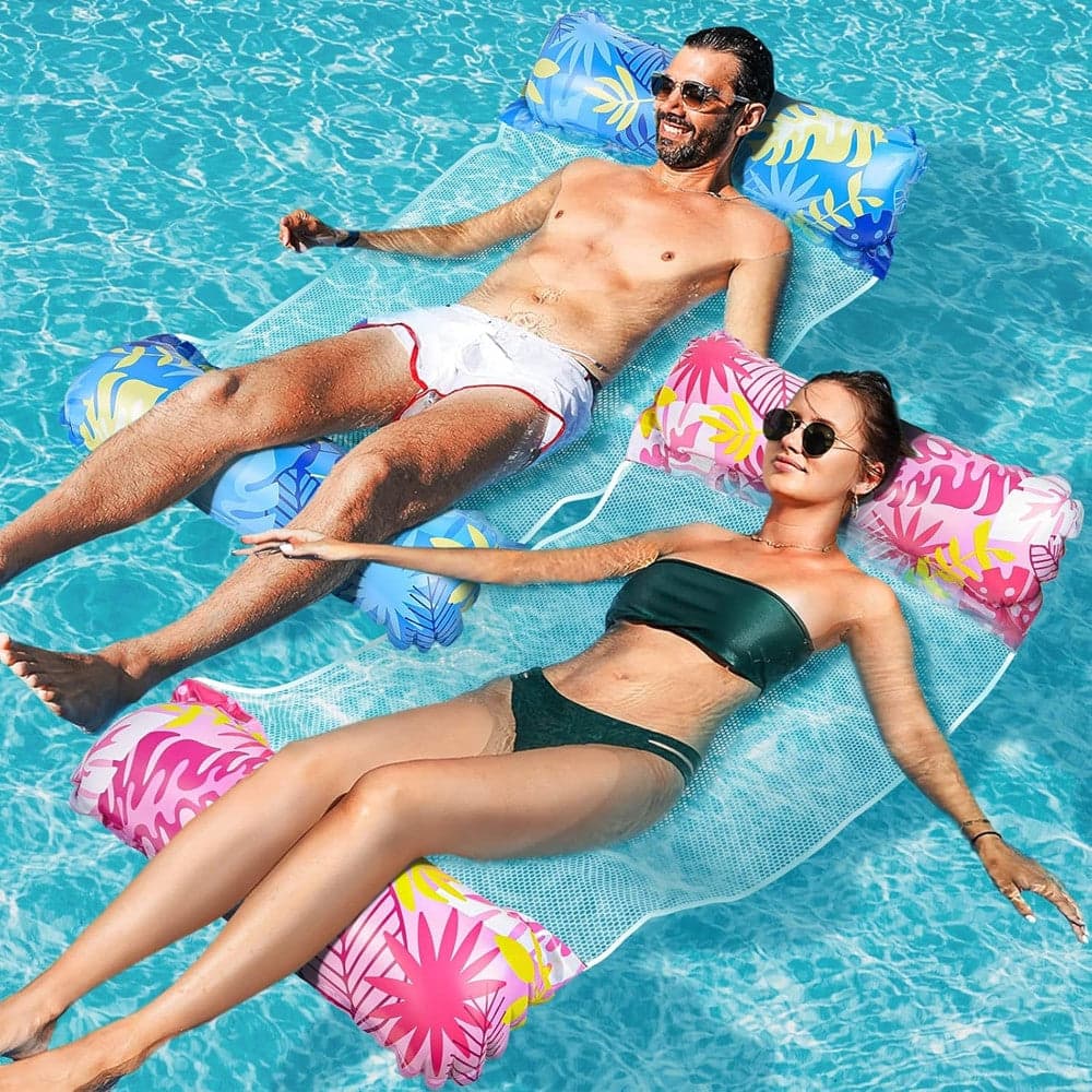 MATERASSINO GONFIABILE PER PISCINA MARE AMACA MATERASSO 130X70CM DESIGN TROPICALE 628528 in Canotti e gonfiabili galleggianti Trade Shop italia - Napoli, commercioVirtuoso.it