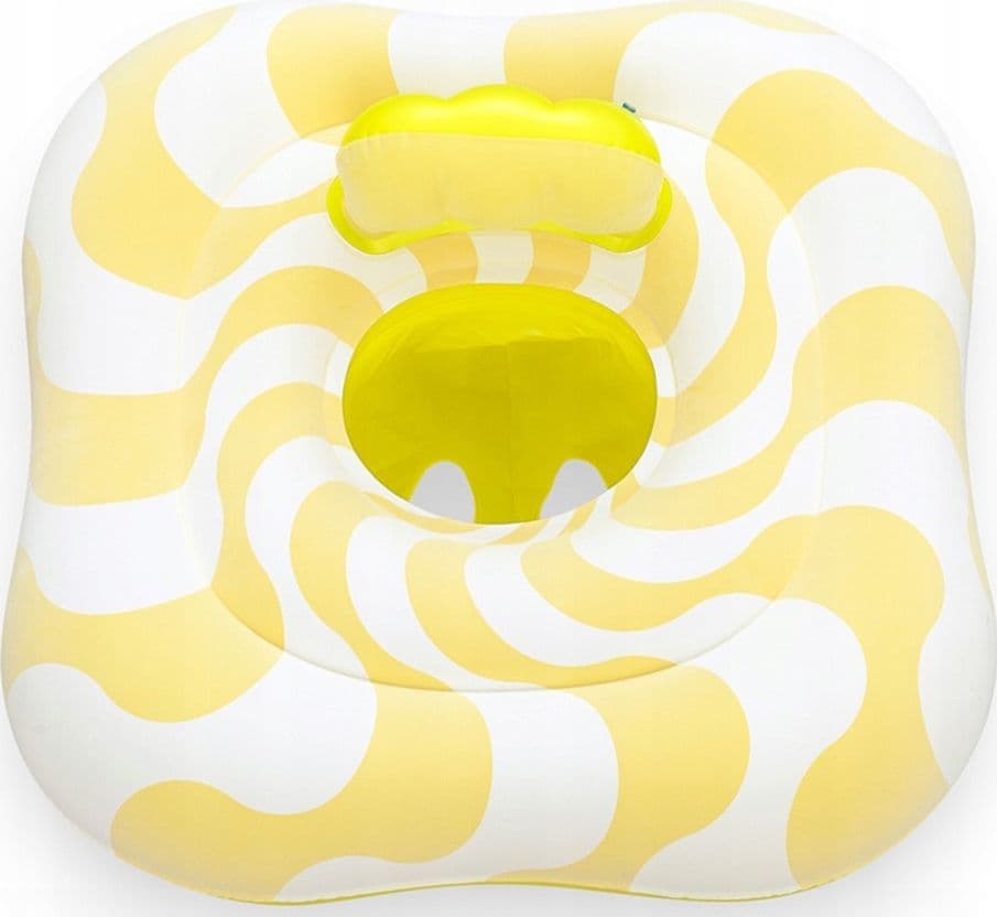 SALVAGENTE A MUTANDINA QUADRATO GONFIABILE SWIM SAFE COMFORT PLUSH GIALLO 79X79CM 32298 in Salvagenti Trade Shop italia - Napoli, commercioVirtuoso.it