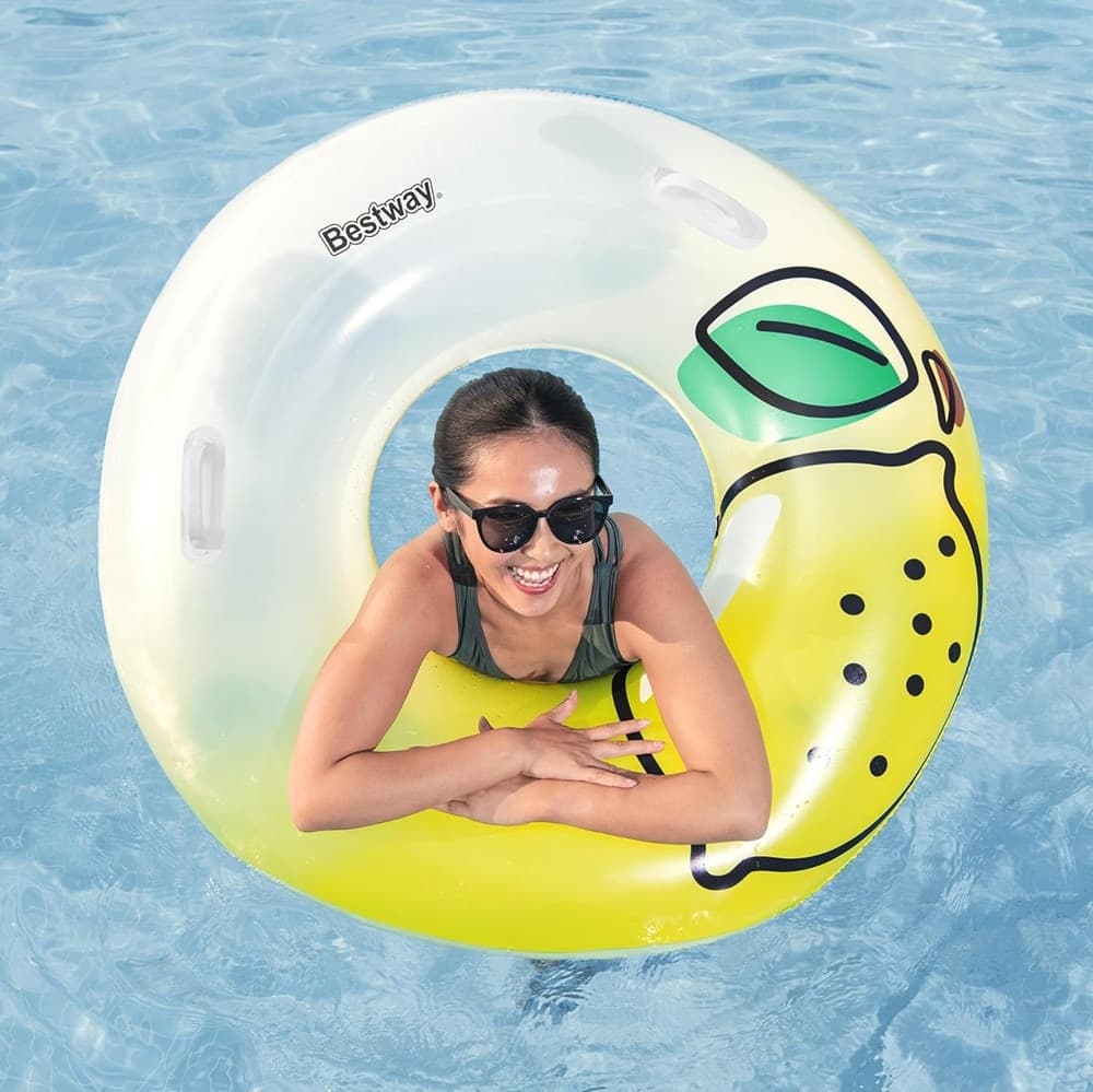 SALVAGENTE GONFIABILE GALLEGGIANTE GRAFICA LIMONE FRESH SQUEEZE LEMON CON MANIGLIE 36448 in Canotti e gonfiabili galleggianti Trade Shop italia - Napoli, commercioVirtuoso.it