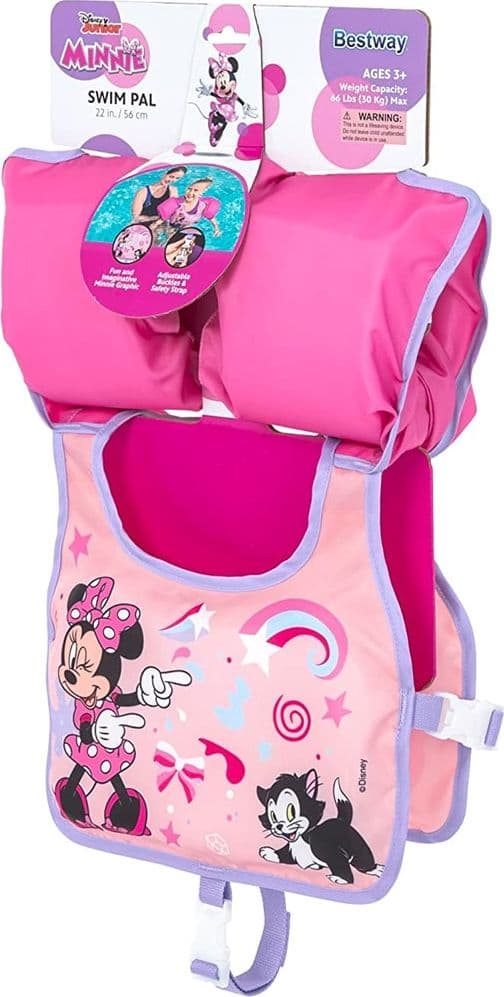 GIUBBOTTO GIUBBETTO SALVAGENTE GILET NUOTO SWIM PAL MINNIE PER BAMBINE 3-6 ANNI 9101A in Giubbotti salvagente Trade Shop italia - Napoli, commercioVirtuoso.it