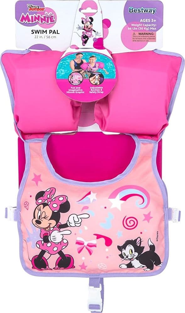 GIUBBOTTO GIUBBETTO SALVAGENTE GILET NUOTO SWIM PAL MINNIE PER BAMBINE 3-6 ANNI 9101A in Giubbotti salvagente Trade Shop italia - Napoli, commercioVirtuoso.it
