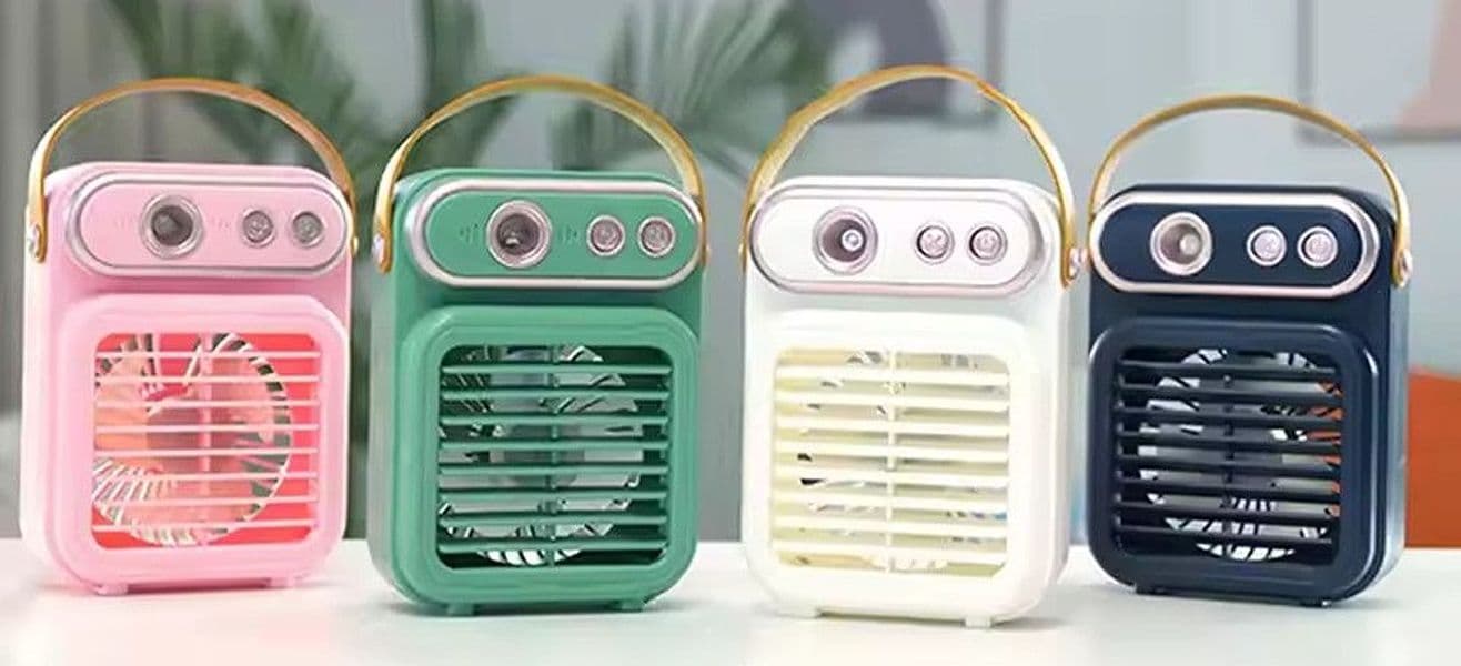 MINI VENTILATORE A SPRUZZO VINTAGE RETRO DA TAVOLO ELETTRICO PORTATILE USB BATTERIA in Ventilatori da tavolo Trade Shop italia - Napoli, commercioVirtuoso.it
