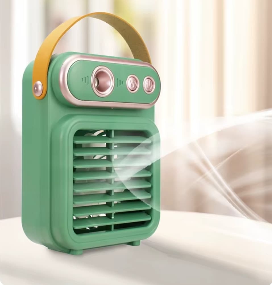 MINI VENTILATORE A SPRUZZO VINTAGE RETRO DA TAVOLO ELETTRICO PORTATILE USB BATTERIA in Ventilatori da tavolo Trade Shop italia - Napoli, commercioVirtuoso.it