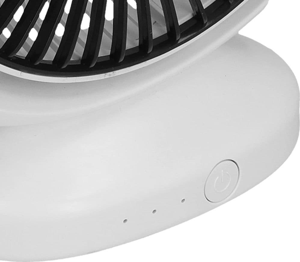 VENTILATORE DA TAVOLO USB SILENZIOSA CON ROTAZIONE TESTA FLUSSO D'ARIA A 3 LIVELLI in Ventilatori da tavolo Trade Shop italia - Napoli, commercioVirtuoso.it