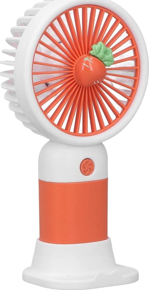MINI VENTILATORE A MANO BATTERIA RICARICABILE USB PORTATILE TASCABILE VIAGGIO CON BASE in prodotto Trade Shop italia - Napoli, commercioVirtuoso.it